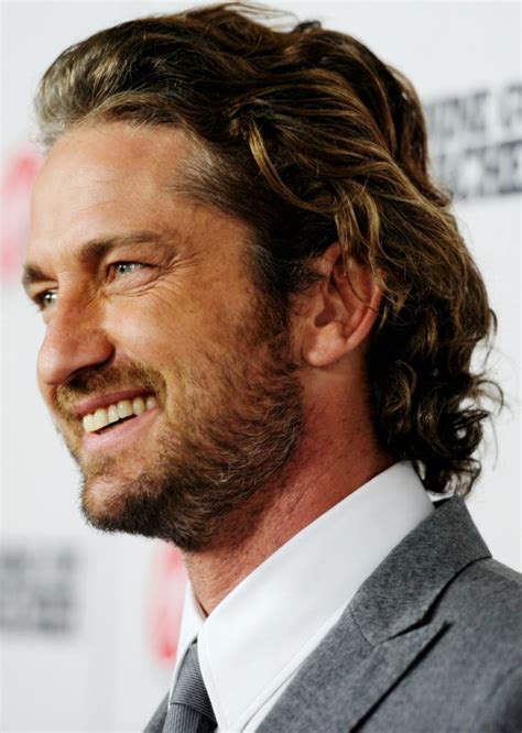 gerard butler hair|gerard butler hair length chart.